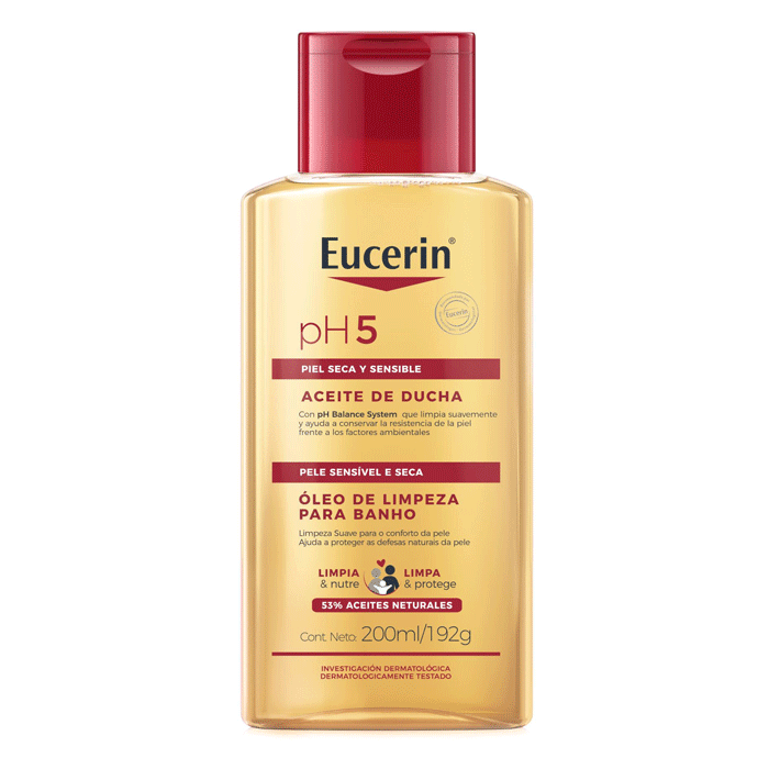 EUCERIN PH5 OLEO DE LIMPEZA PARA BANHO PELE SENSIVEL E SECA