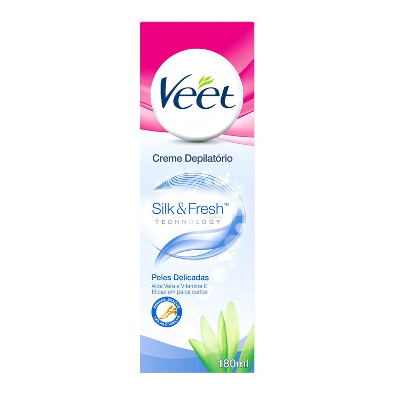 VEET CREME DEPILATORIO PELES DELICADAS 180ML