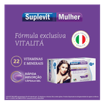 SUPLEVIT MULHER 60CAP