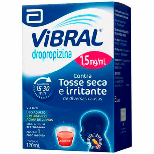 VIBRAL 15MG/10ML XAROPE PEDIATRICO 120ML