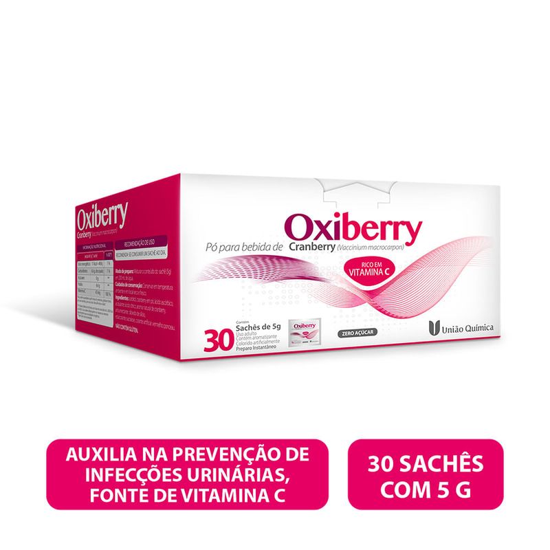 OXIBERRY ZERO ACUÇAR 30SACHES
