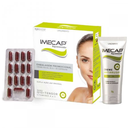 IMECAP REJUVENESCEDOR CREME FACIAL 35G MAIS 30CAP