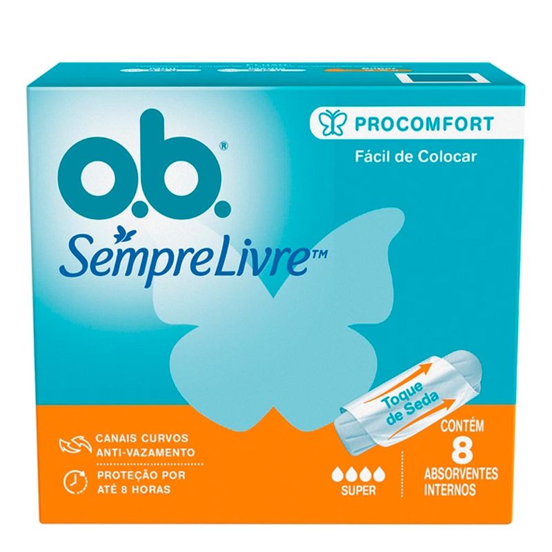 ABSORVENTE OB SUPER PROCOMFORT 8UN
