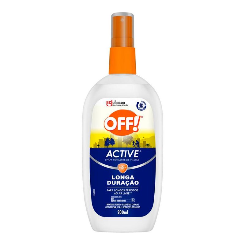 OFF LONGA DURAÇAO REPELENTE SPRAY 200ML
