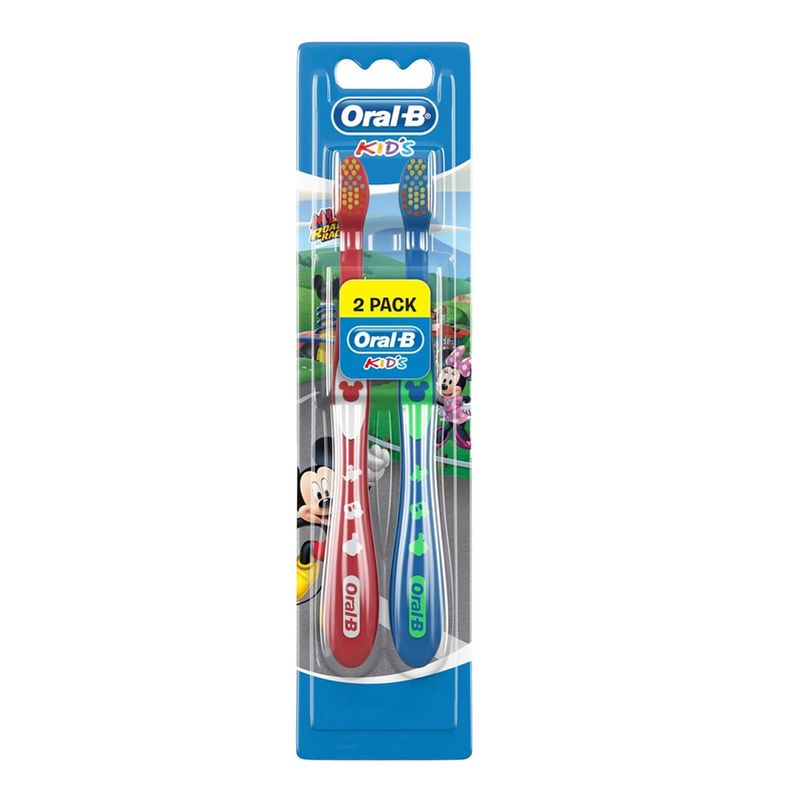 ESCOVA DENTAL INFANTIL ORAL B KIDS MICKEY MACIA 2UN