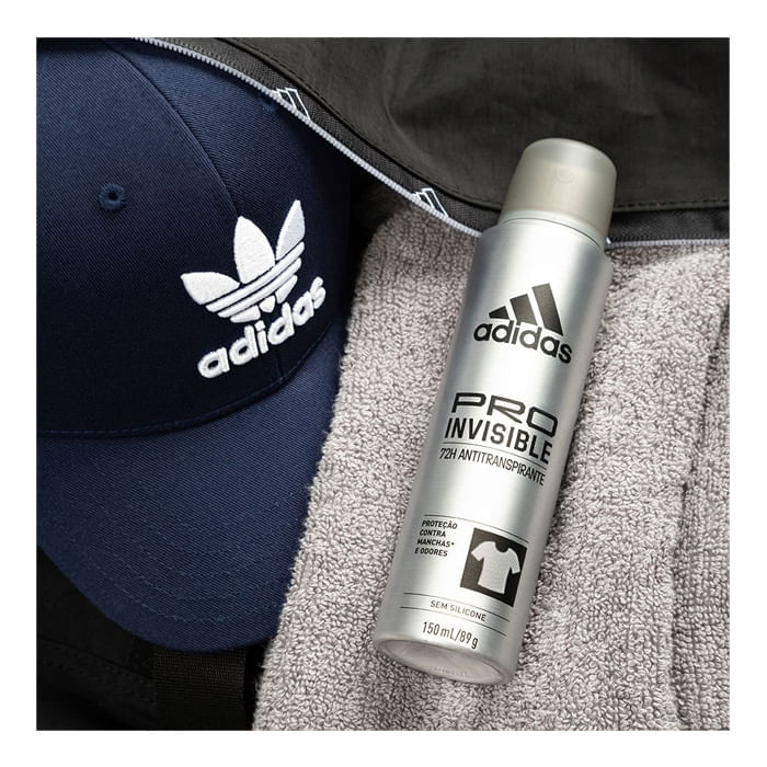 DESODORANTE ADIDAS AE PRO INVISIBLE MASCULINO 150ML