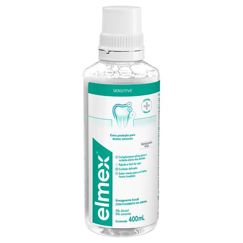 ENXAGUATORIO BUCAL ELMEX SENSITIVE 400ML