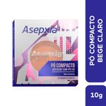 ASEPXIA MAQUIAGEM ANTIACNE PO COMPACTO FACIAL BEGE CLARO FPS