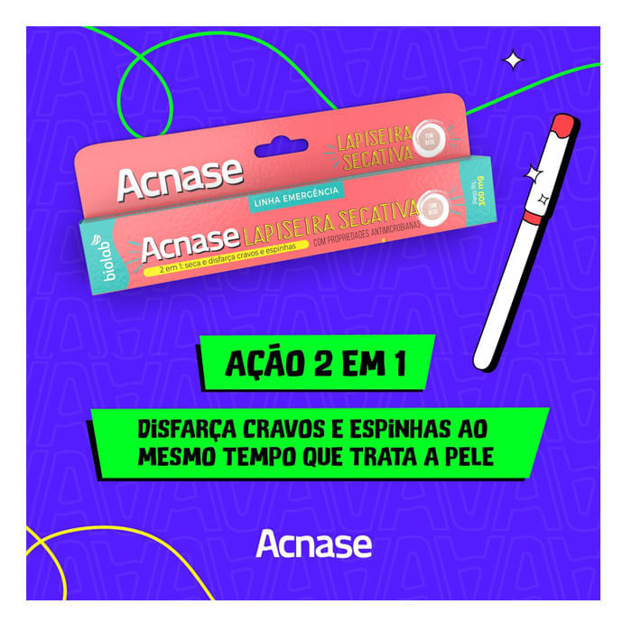 ACNASE LAPISEIRA SECATIVA 0,3G