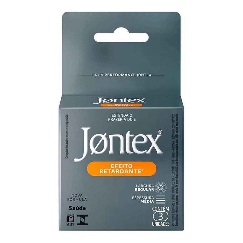 PRESERVATIVO JONTEX MARATHON 3UN