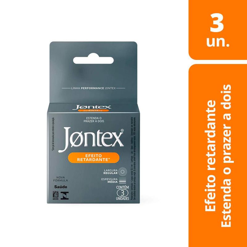 PRESERVATIVO JONTEX MARATHON 3UN