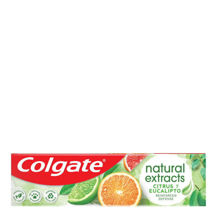 CREME DENTAL COLGATE NATURALS EXTRACTS REINFORCED DEFENSE 90
