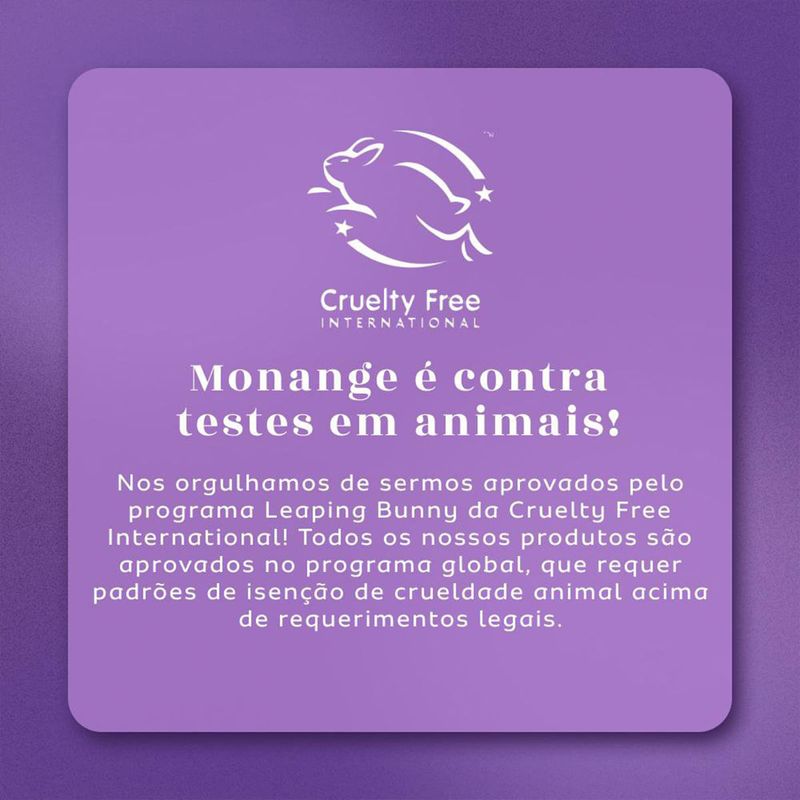 HIDRATANTE MONANGE FLOR DE LAVANDA TODOS OS TIPOS DE PELE 20