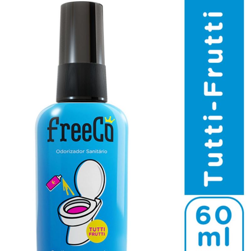FREECO BLOQUEADOR DE ODORES SANITARIOS TUTTI FRUTTI 60ML