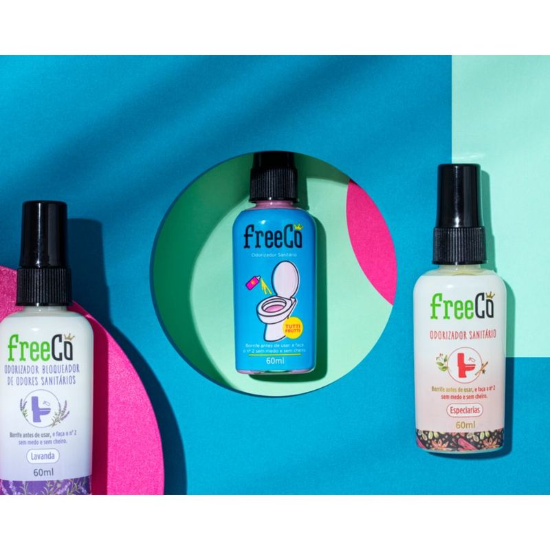 FREECO BLOQUEADOR DE ODORES SANITARIOS TUTTI FRUTTI 60ML