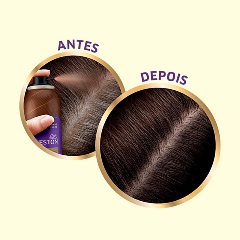 RETOQUE INSTANTANEO KOLESTON CASTANHO CLARO SPRAY 100ML