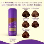 RETOQUE INSTANTANEO KOLESTON CASTANHO CLARO SPRAY 100ML