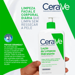 CERAVE LOÇAO DE LIMPEZA HIDRA ROSTO/CORPO NORMAL/SECO 473ML