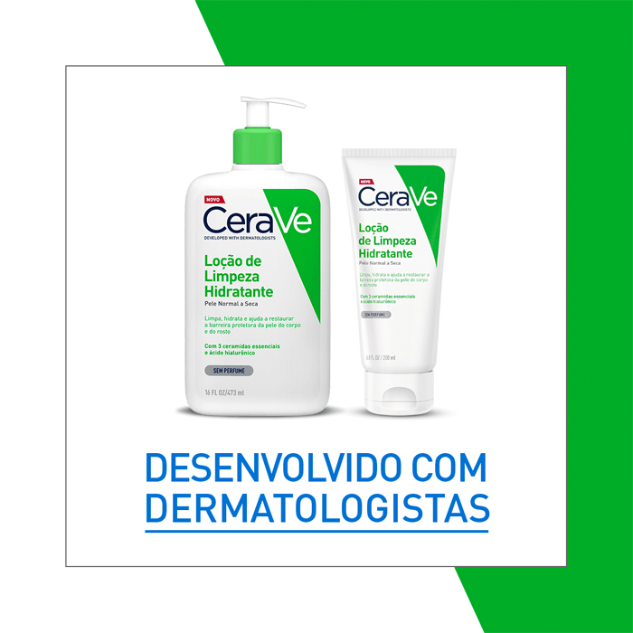CERAVE LOÇAO DE LIMPEZA HIDRA ROSTO/CORPO NORMAL/SECO 473ML