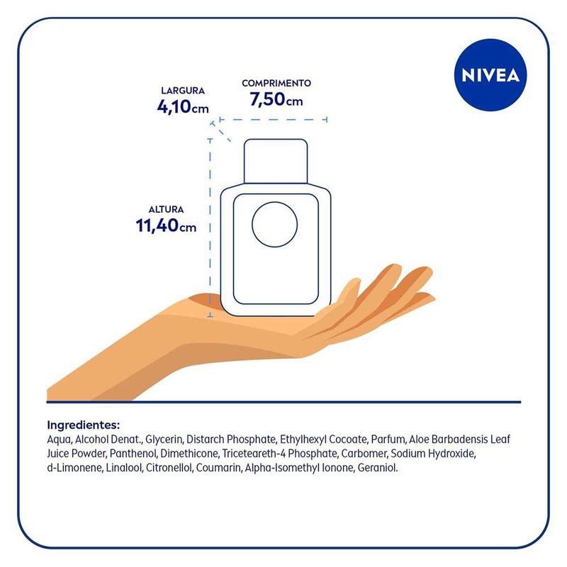 NIVEA BALSAMO POS BARBA HIDRATANTE AFTER SHAVE 100ML