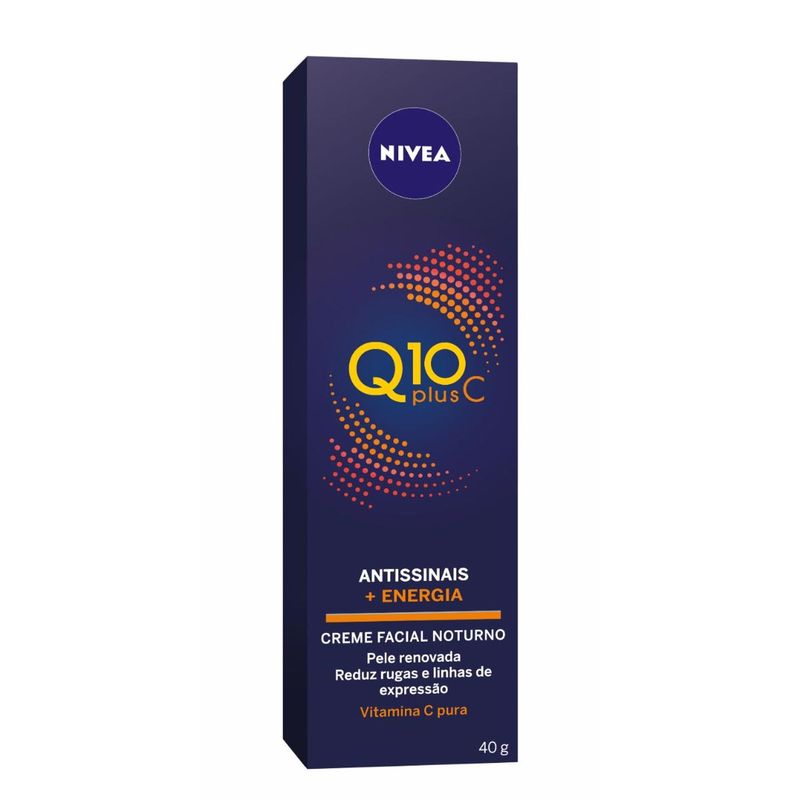 NIVEA Q10 PLUS C ANTISSINAIS CREME FACIAL NOTURNO 40G