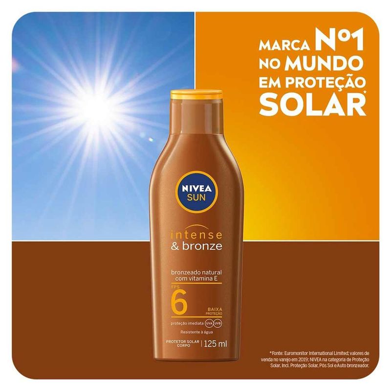 NIVEA SUN INTENSE E BRONZE FPS6 125ML