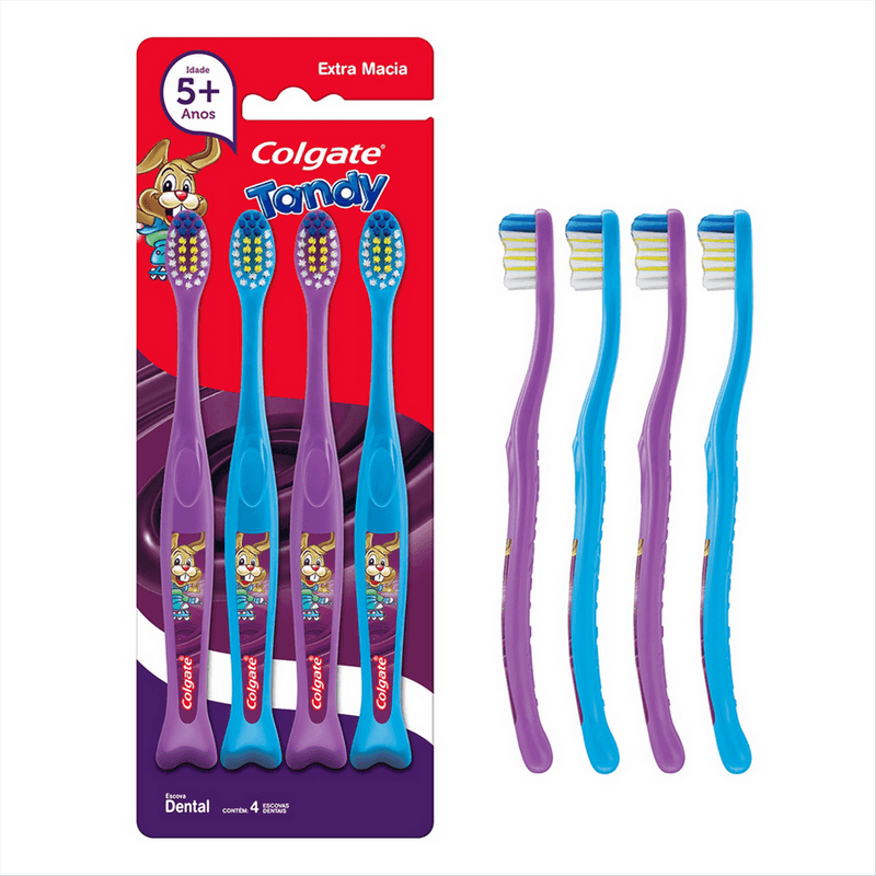ESCOVA DENTAL COLGATE TANDY EXTRA MACIA 4UN