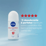 NIVEA DESODORANTE ROLL ON DRY COMFORT 50ML