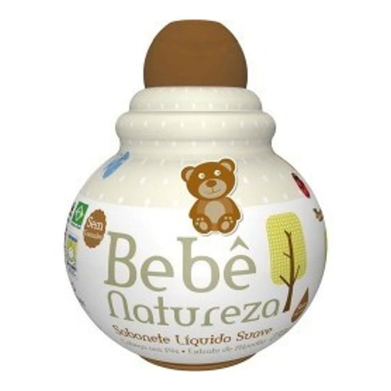 SABONETE LIQUIDO BEBE NATUREZA CABEÇA AOS PES 230ML