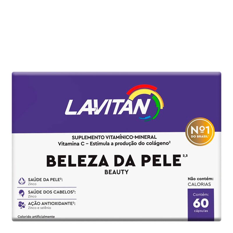 LAVITAN MAIS BEAUTY REJUVENESCEDOR 60CAP