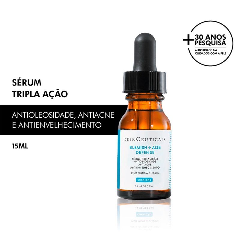 BLEMISH + AGE DEFENSE SERUM SKINCEUTICALS 15ML