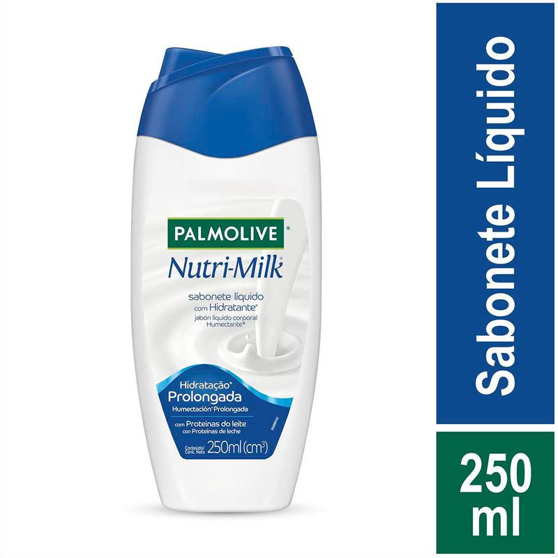 SABONETE LIQUIDO PALMOLIVE NUTRI MILK 250ML