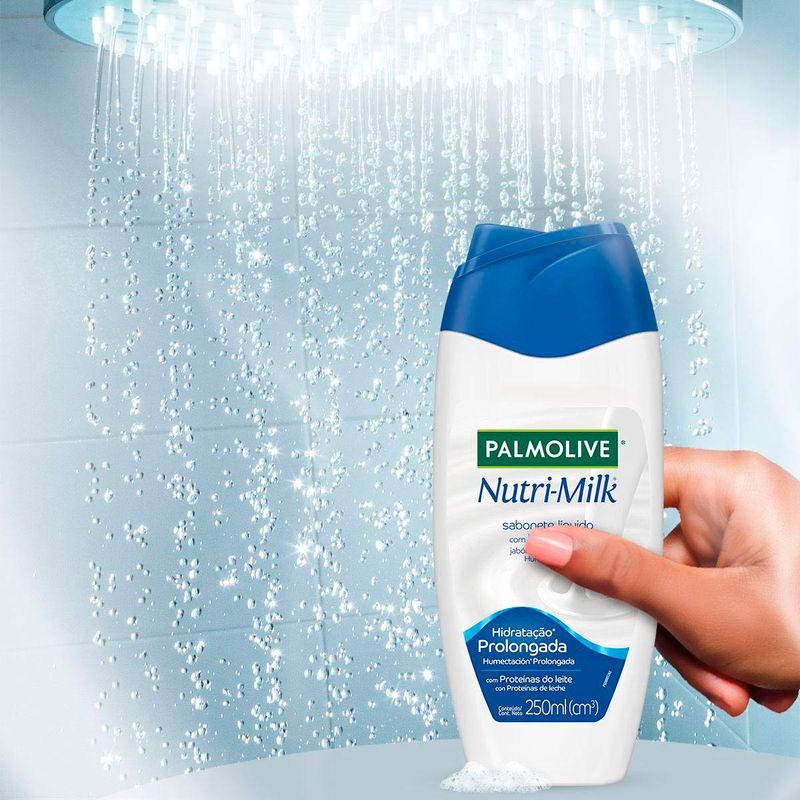SABONETE LIQUIDO PALMOLIVE NUTRI MILK 250ML