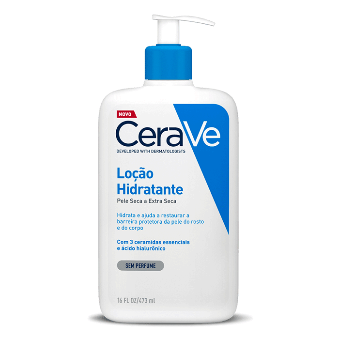 CERAVE LOÇAO HIDRATANTE PELE SECA/EXTRA SECA S/PERFUME 473ML