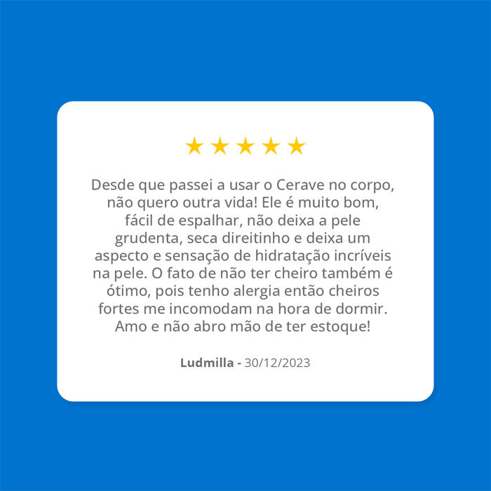 CERAVE LOÇAO HIDRATANTE PELE SECA/EXTRA SECA S/PERFUME 473ML