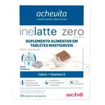 INELATTE ZERO AÇUCAR SABOR CAPPUCCINO 60TABLETES MASTIGAVEIS
