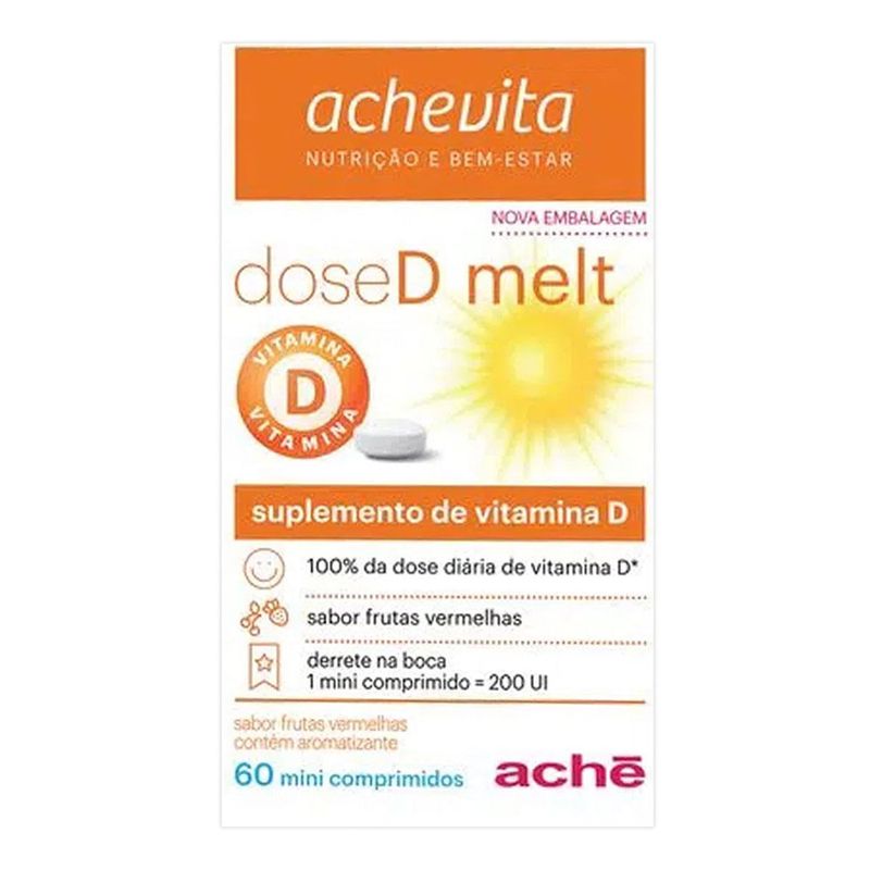 DOSE D MELT 200UI 60CPR MINI