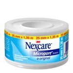 FITA MICROPORE 3M BRANCO 25MMX1,35M