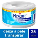 FITA MICROPORE 3M BRANCO 25MMX1,35M