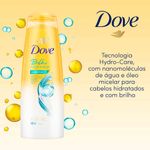 DOVE SHAMPOO NUTRIÇAO OLEO MICELAR 400ML