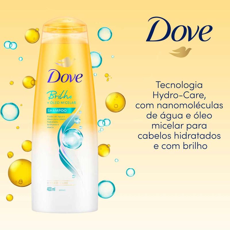 DOVE SHAMPOO NUTRIÇAO OLEO MICELAR 400ML
