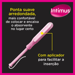 ABSORVENTE INTIMUS INTERNO SPORT SUPER COM APLICADOR 8UN