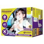 INALADOR NEBULIZADOR ULTRASSONICO PORTATIL MINISONIC