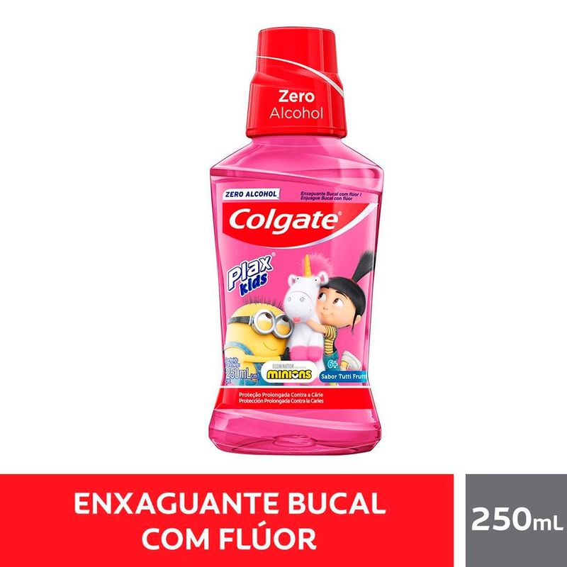 PLAX ENXAGUATORIO BUCAL KIDS TUTTI FRUTTI 250ML
