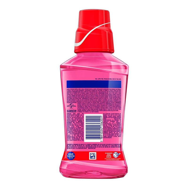 PLAX ENXAGUATORIO BUCAL KIDS TUTTI FRUTTI 250ML