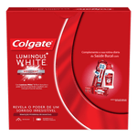 CREME DENTAL COLGATE LUMINOUS WHITE 70G 3UN GRATIS ENXAGUATO