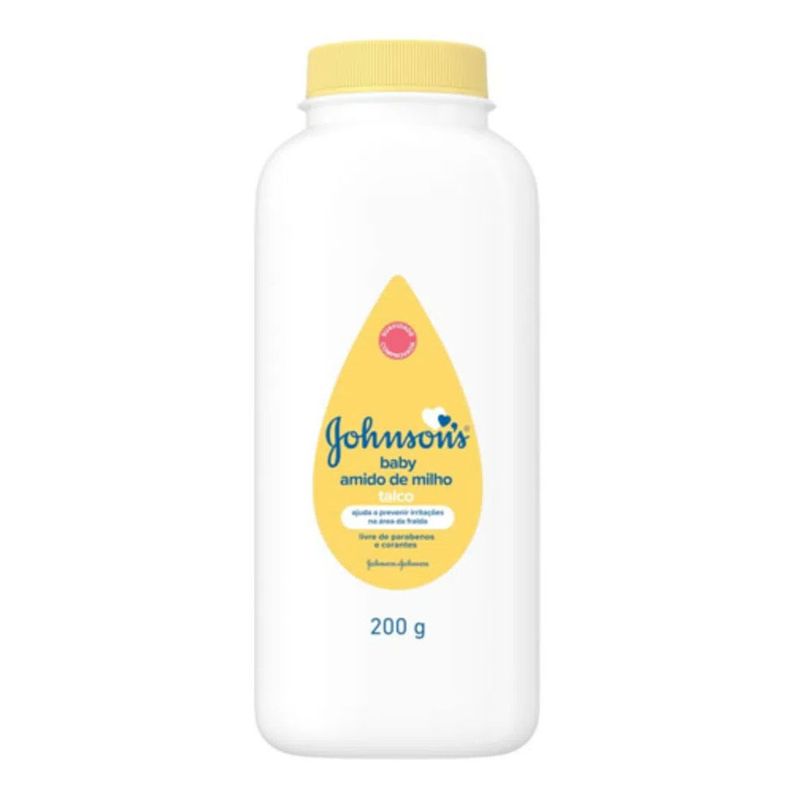 TALCO JOHNSONS BABY AMIDO DE MILHO 200G