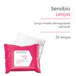 BIODERMA SENSIBIO H20 LENÇO UMEDECIDO PELES SENSIVEIS 25UN