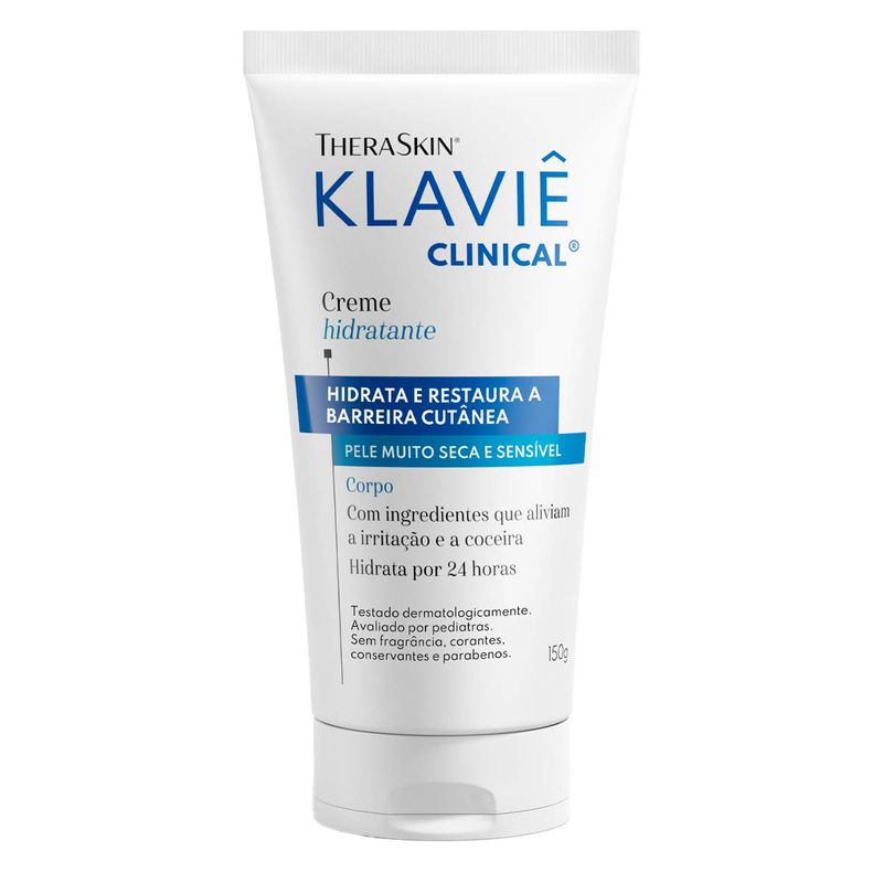 KLAVIE CLINICAL CREME HIDRATANTE PELE MUITO SECA E SENSIVEL