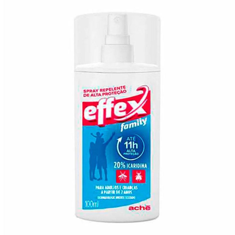 EFFEX FAMILY REPELENTE COM ICARIDINA SPRAY 100ML
